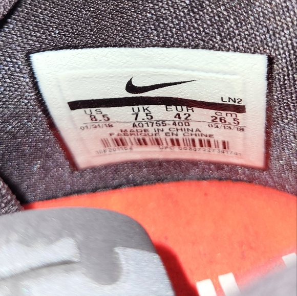 NIKE LEBRON James 15 Low Signal Blue A01755-400 Sneakers Basketball Shoes SZ 8.5 - Picture 9 of 11